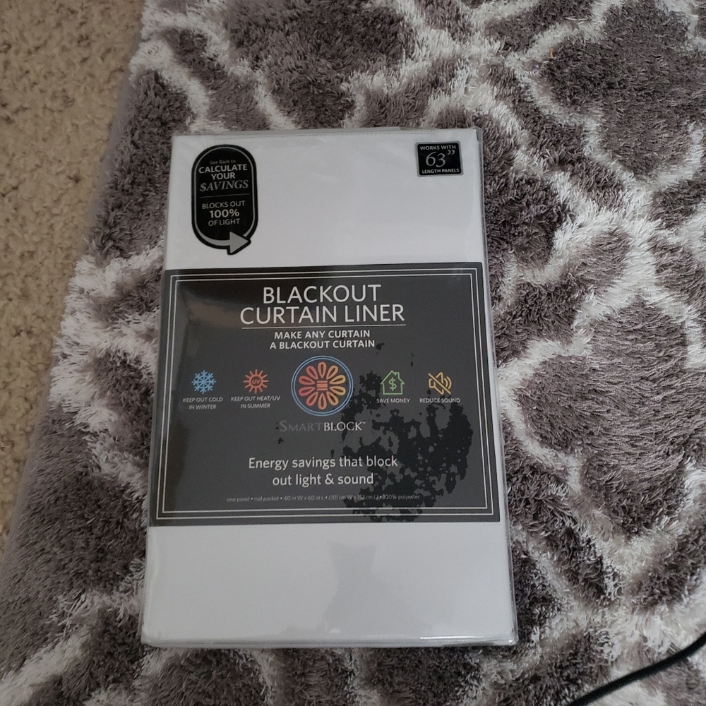 Blackout curtain blocker